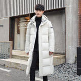 新款羽绒服男女情侣中长款过膝潮流加厚保暖冬季上衣YR908P260，男装羽绒服，星座1410（原1902A）