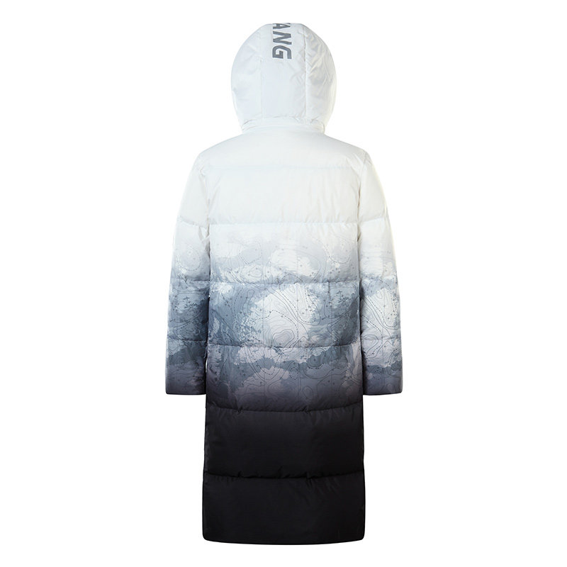 情侣装羽绒服男女中长款过膝冬季连帽渐变保暖潮流外套YR669P220,男装羽绒服,星座1410（原1902A）