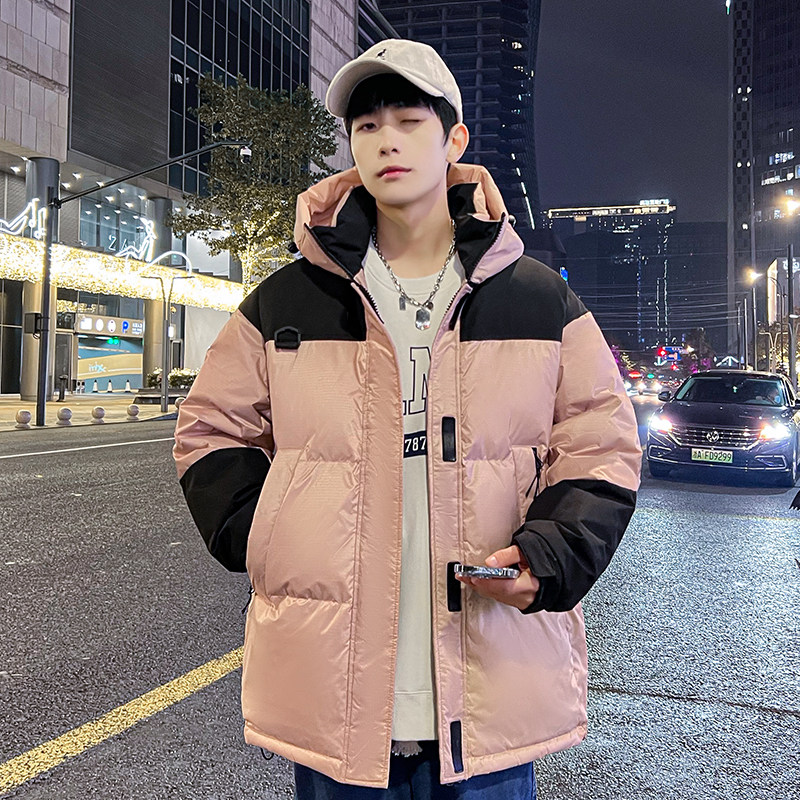 2026年羽绒服短款迷彩加厚连帽上衣冬季90白鸭绒外套YR021P140，男装羽绒服，星座1410（原1902A）