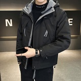 秋季男士工装休闲夹克外套加绒厚运动夹克外套男士棉衣MY1031P120，男装夹克，星座1410（原1902A）