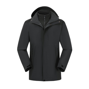 冲锋衣男女款秋冬三合一户外防水保暖连帽徒步登山服 CF24580P260图片