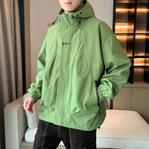 男女同款户外潮冲锋衣防水防风夹克户外情侣登山夹克 JK23-745P40图片