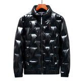 2021新款羽绒服男厚短款亮面保暖白鸭绒冬季外套反季YR2029-P100，男装羽绒服，星座1410（原1902A）