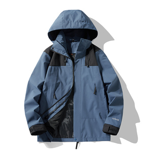 春秋季男女同款冲锋衣户外情侣登山服防水防风夹克外套 JK2366P45图片