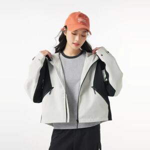 秋冬新款女装拼色外套防风防水户外工装冲锋衣CF8006P200图片