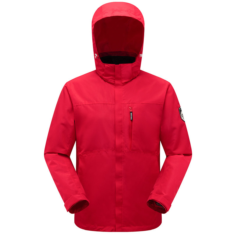 秋冬户外冲锋衣男女款三合一两件套加绒加厚防水滑雪服CF1918P115,男装夹克,星座1410（原1902A）
