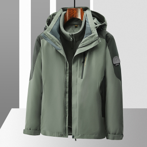 冲锋衣女外套春秋季户外三合一拆卸登山服防风防水夹克CF2299P105图片