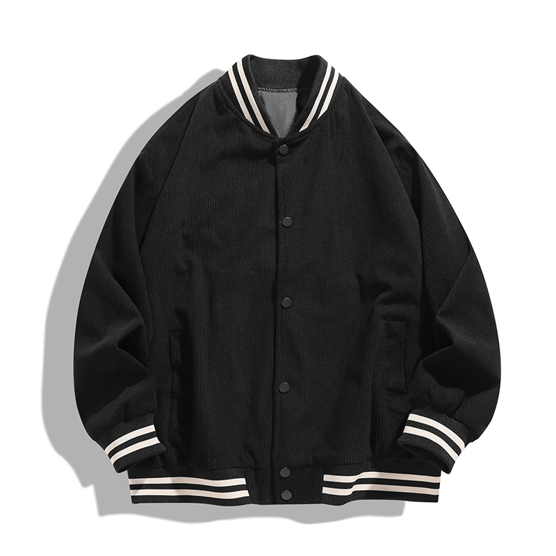 灯芯绒日系棒球服男春秋潮牌美式复古飞行夹克上衣外套JK2380P55，男装夹克，星座1902A（原星座1216）
