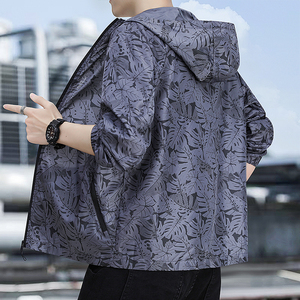 夏季高品质轻薄防晒衣外套男户外防紫外线情侣款防晒服 F511P22图片