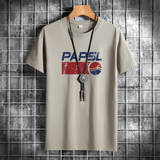 夏季男士短袖t恤潮流宽松纯棉衣服新款男装DT4835-百事PAPSL-P15，男装T恤，星座1410（原1902A）