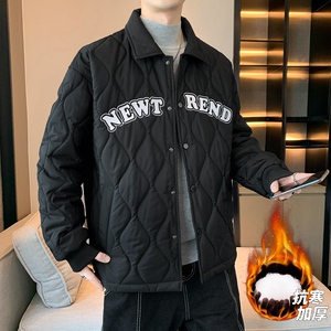 秋冬男女同款面包服棉袄中性情侣户外棉衣翻领羽绒棉服 MY781P65图片