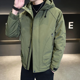 新款时尚百搭二棉男士外套连帽潮流痞帅男装户外棉衣MY1120P110，男装棉衣，星座1410（原1902A）