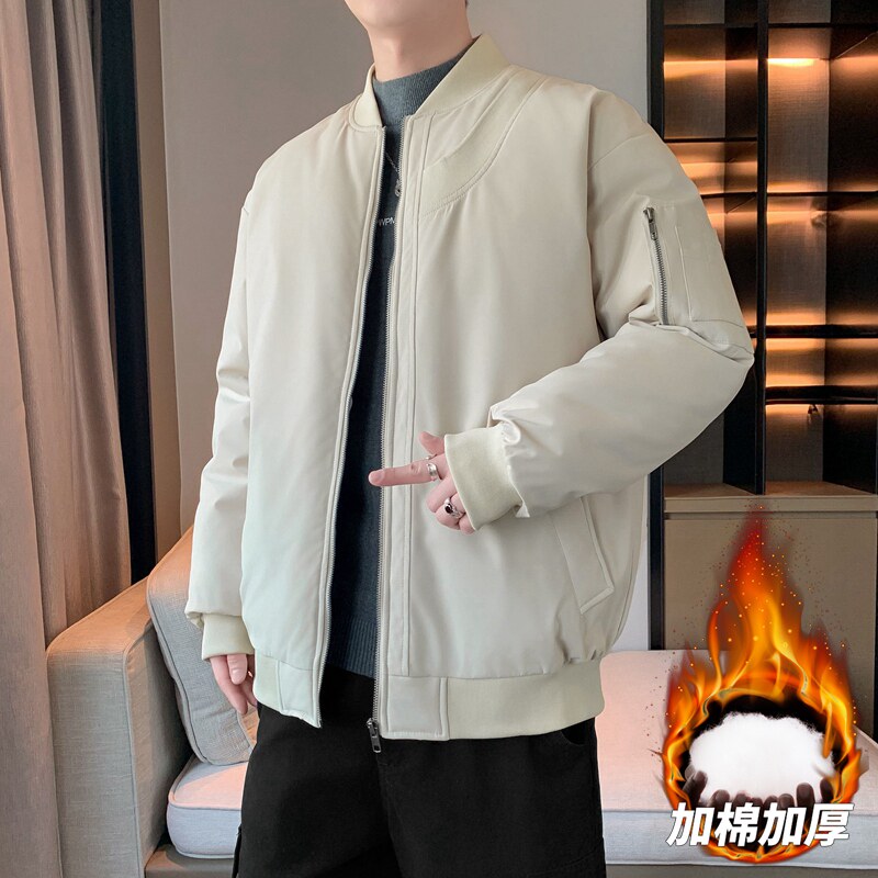 棒球领夹克棉服男女冬季防风加绒加厚棉衣情侣厚棉袄外套MY822P85,男装夹克,星座1410（原1902A）