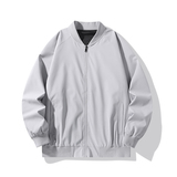 潮牌复古日系纯色棒球服外套男女春宽松情侣装百搭夹克JK667P35，男装夹克，星座1410（原1902A）