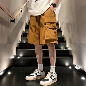 2026新休闲裤男女同款夏季潮流机能工装风系列五分裤短裤DK607P38图片