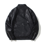 跨境外贸男士外套春秋款皮衣夹克男装PU皮机车服立领皮衣PY603P65，男装夹克，星座1410（原1902A）