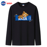 2022NASA新款韩版春秋男士纯棉圆领长袖T恤大码码号标CT6NS09-P18，男装T恤，星座1410（原1902A）