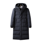 2024新款休闲长款白鸭绒时尚连帽羽绒服YR1908AP130，男装羽绒服，星座1902A（原星座1216）