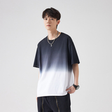 新品上市夏季新款主推渐变短袖220克T恤二开好品质直播DT8910P28，男装T恤，星座1410（原1902A）