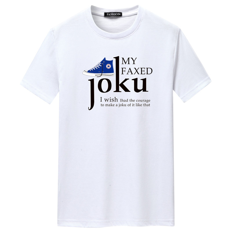 夏季短袖t恤潮流宽松CVC60%棉衣服新款男装DT3795-JOKU鞋,男装T恤,星座1410（原1902A）
