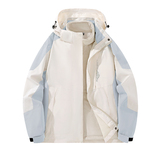秋冬男女款夹克户外三合一冲锋衣可拆卸两件套登山服CF1818SP85，男装夹克，星座1410（原1902A）