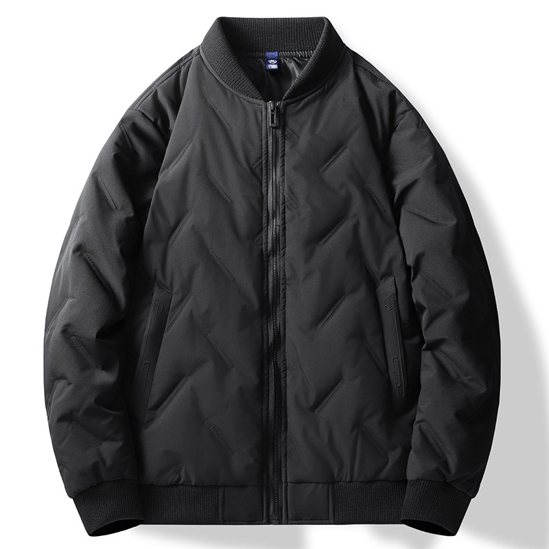 冬季羽绒棉衣外套男宽松棒球领加绒加厚棉服冬装棉袄子MY882P55,男装棉衣,星座1410（原1902A）