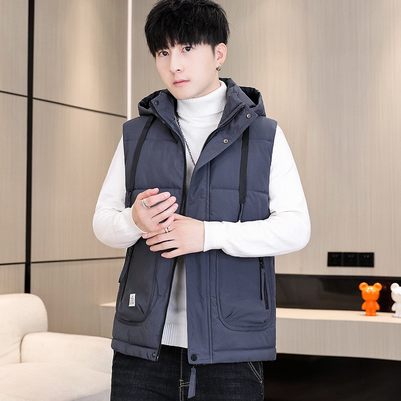 棉马甲男女冬外穿加厚休闲背心中青年立领保暖马夹坎肩MJ1819P85,男装背心/马甲,星座1410（原1902A）
