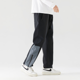 男士裤子春秋季撞色宽松运动裤潮秋冬男款休闲长裤冲锋裤K619P40，女装休闲裤，星座1410（原1902A）