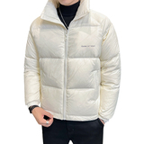 轻薄羽绒服男女简约休闲短款冬季情侣保暖立领外套男YR566-1P100，男装羽绒服，星座1410（原1902A）