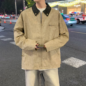 夹克男女同款中性机能口袋春秋户外防水休闲冲锋衣外套 J2507P82图片