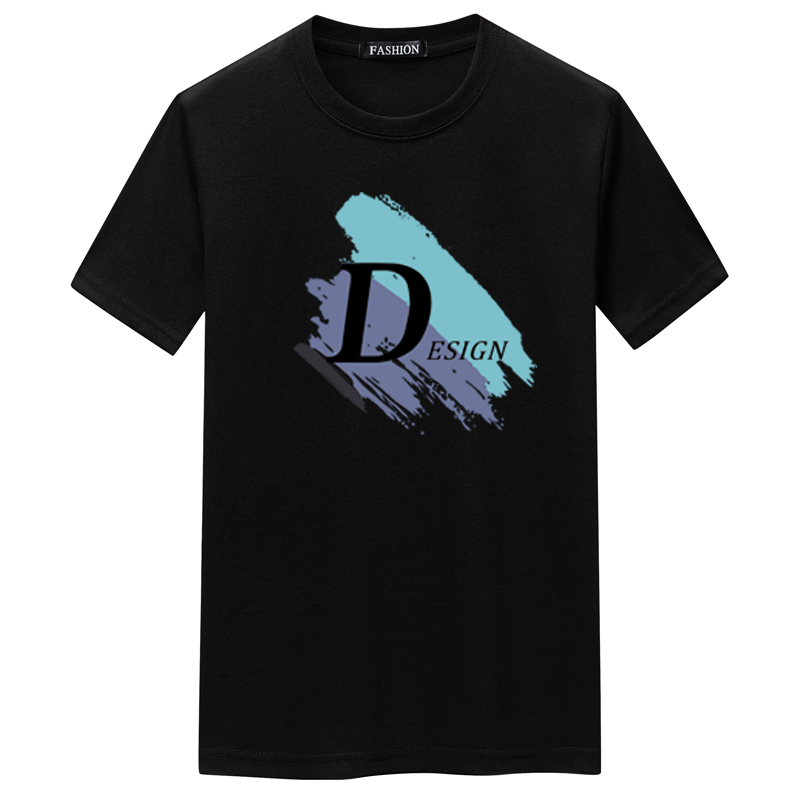夏季男短袖t恤潮流宽松CVC60%棉衣服新款男装DT3102-大D-P15,男装T恤,星座1410（原1902A）