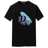 夏季男短袖t恤潮流宽松CVC60%棉衣服新款男装DT3102-大D-P15，男装T恤，星座1410（原1902A）