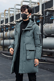 加大码加肥新款羽绒服青少年中长款羽绒服男装外套潮YR1911P120，男装羽绒服，星座1410（原1902A）