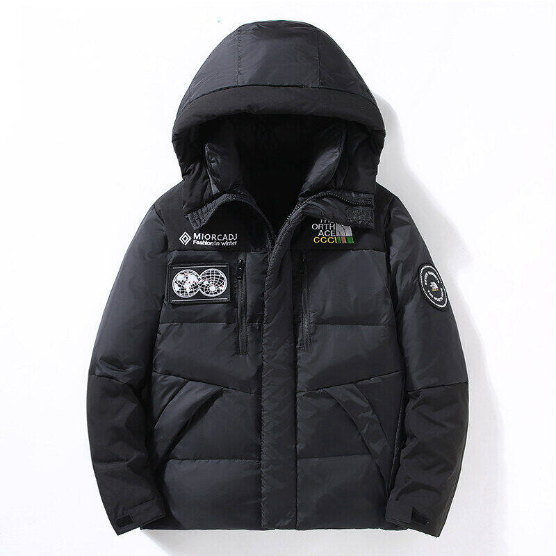 2023羽绒服情侣外套韩版潮流帅气亮面男加厚外套潮牌YR9850-P60,男装羽绒服,星座1410（原1902A）