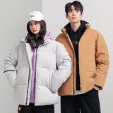 2021新款冬季短款连帽情侣时尚潮流白鸭绒羽绒服YR3518P125，男装羽绒服，星座1410（原1902A）