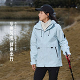 户外冲锋衣男女新款可拆卸秋冬保暖外套防风防水外套CF620P130，男装夹克，星座1410（原1902A）