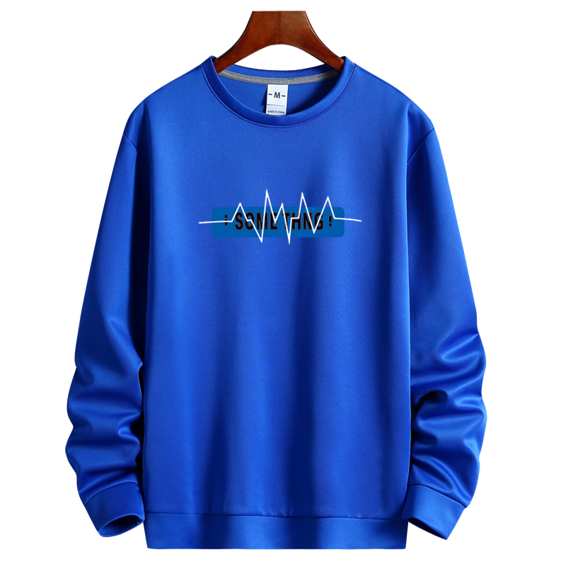 Men's round neck Korean hip hop sports coat in autumn