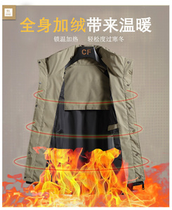 2021男女同款时尚羽绒服  潮流情侣防寒羽绒外套YR9853图片