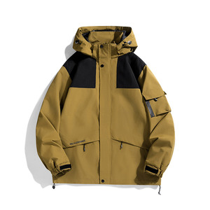 春秋户外运动冲锋衣男女情侣款防水防风滑雪登山服夹克 JK2558P55图片