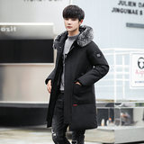 2021羽绒服男士新款冬外套欧美青年加厚防寒服中长款YR809P120，男装羽绒服，星座1902A（原星座1216）