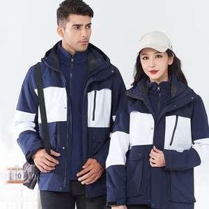 冲锋衣情侣新款三合一工装山系户外防水春秋冬季外套CF-D22P255图片
