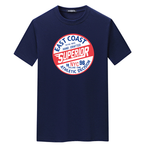 夏季短袖t恤潮流宽松CVC60%棉衣服新款男装DT3699-东海岸-P15图片