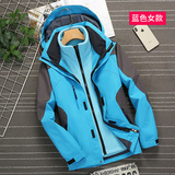 三合一冲锋衣潮牌登山服防风防水户外运动男女同款外套CF404P120，男装夹克，星座1410（原1902A）
