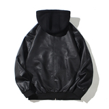 跨境外贸男士外套春秋皮衣飞行夹克男装PU皮机车服皮衣PY906-1P90，男装夹克，星座1410（原1902A）