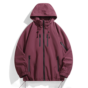 春秋户外运动冲锋衣男女情侣款防水防风滑雪登山服夹克 JK6611P65图片