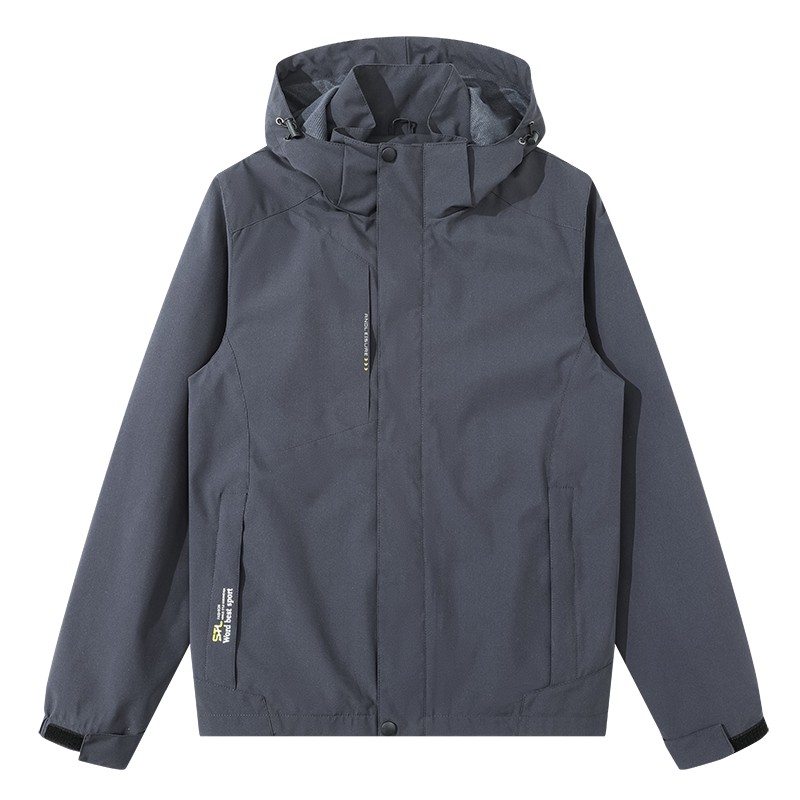 春秋季薄男式户外夹克防风防水情侣冲锋衣女登山服外套CF559P55,男装夹克,星座1410（原1902A）