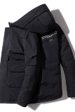 新款男士中长款羽绒服冬装外套男加厚户外防寒羽绒服YR6518-P100，男装羽绒服，星座1410（原1902A）