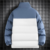 棉衣冬季立领棉服男加厚加绒羽绒棉外套男款拼色面包服MY9988P78，男装棉衣，星座1410（原1902A）
