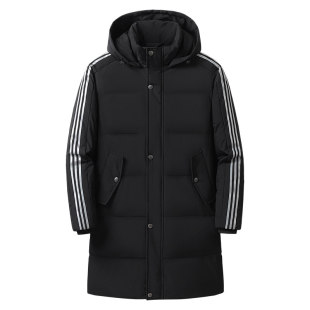 外套长款 2235新款 冬季 羽绒服情侣款 羽绒服YR9832P95 三条杠男女款