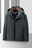 户外冲锋衣男女三合一两件套防风防水透气情侣款登山服CF1855P90，男装夹克，星座1410（原1902A）